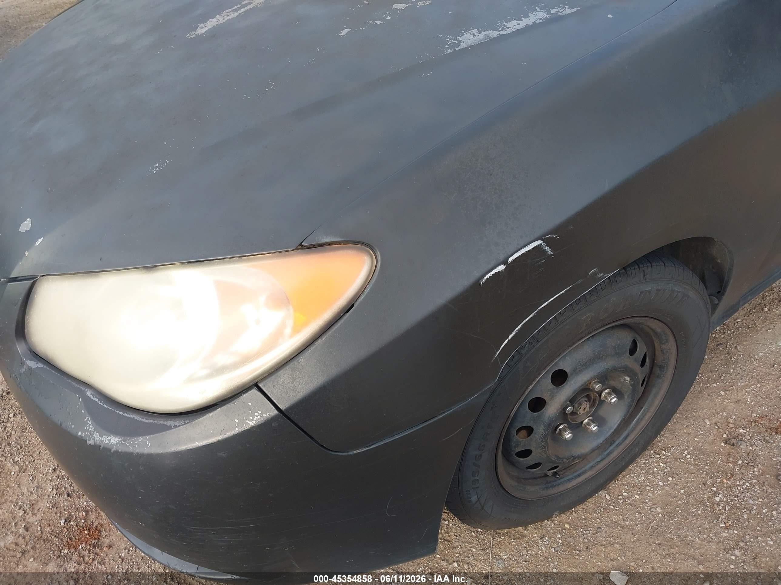 2009 Hyundai Elantra Gls Black vin: KMHDU46D59U720340