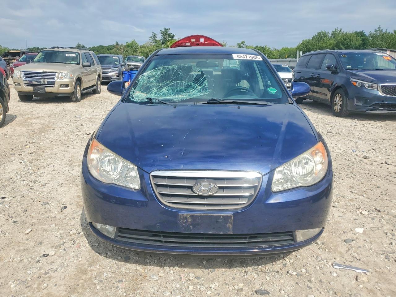 2009 Hyundai Elantra Gls Blue vin: KMHDU46D59U745299