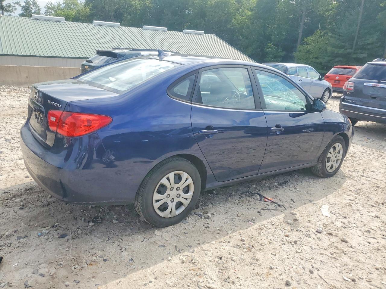 2009 Hyundai Elantra Gls Blue vin: KMHDU46D59U745299