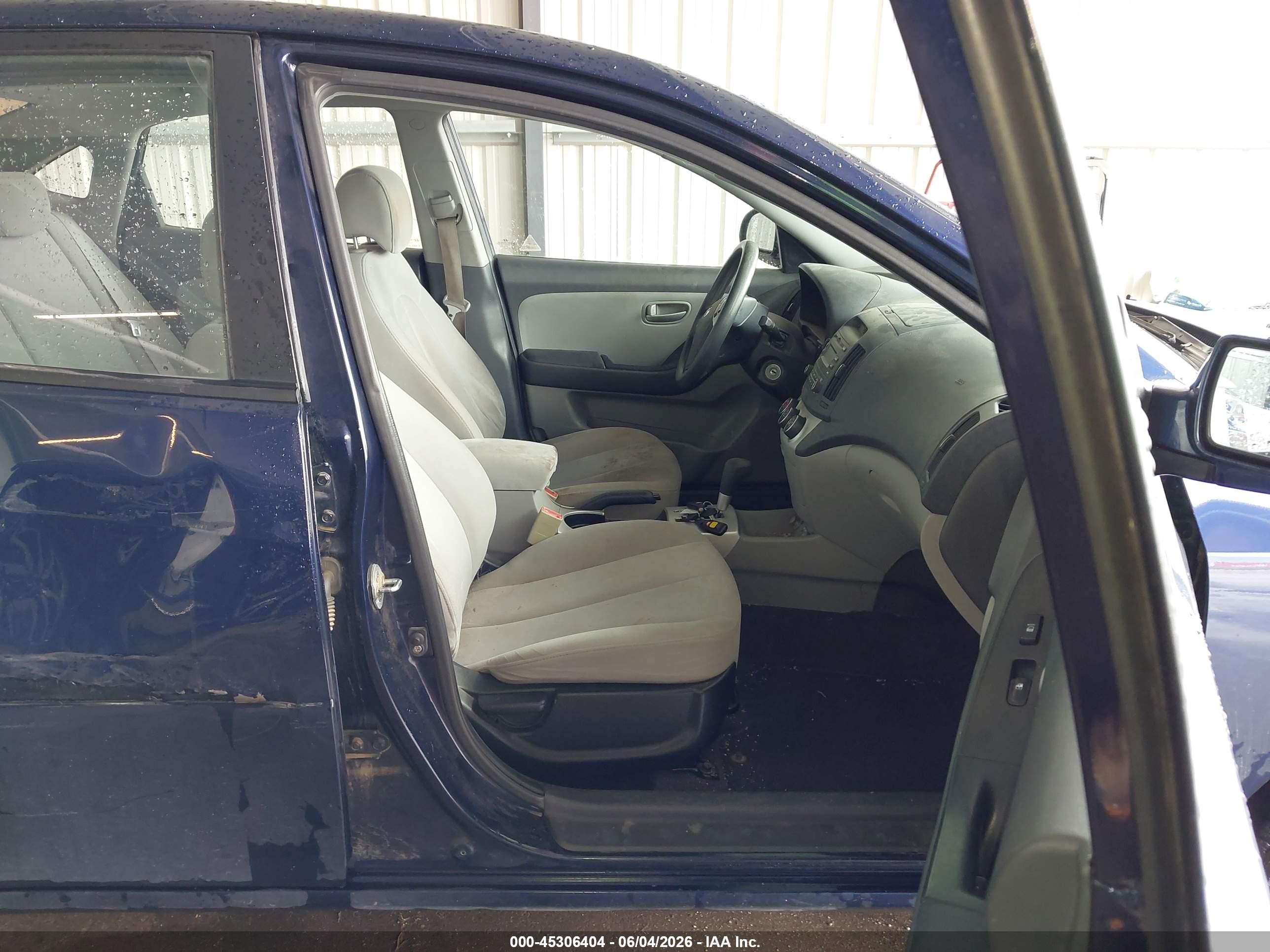 2009 Hyundai Elantra Gls Blue vin: KMHDU46D59U748381