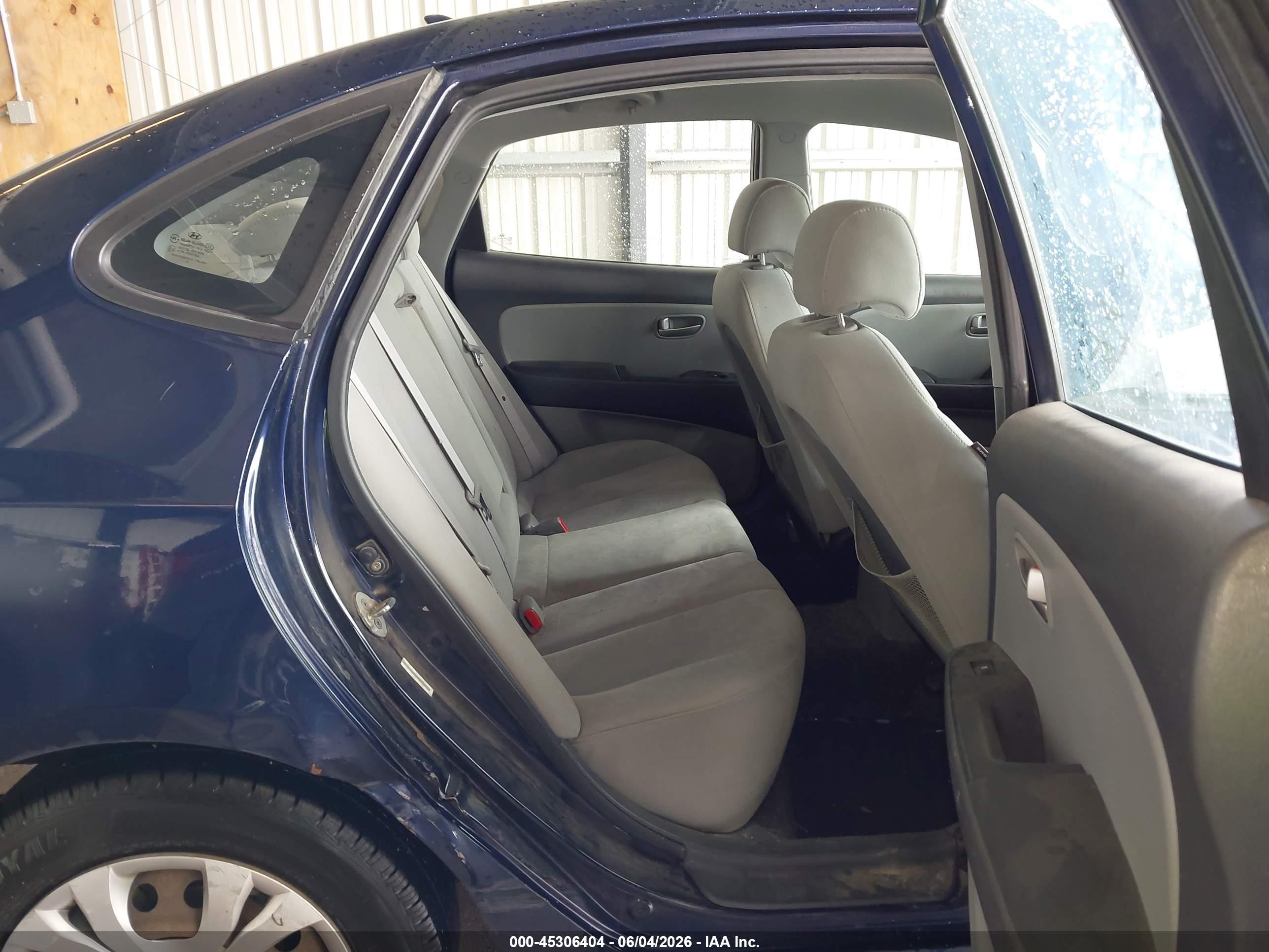 2009 Hyundai Elantra Gls Blue vin: KMHDU46D59U748381