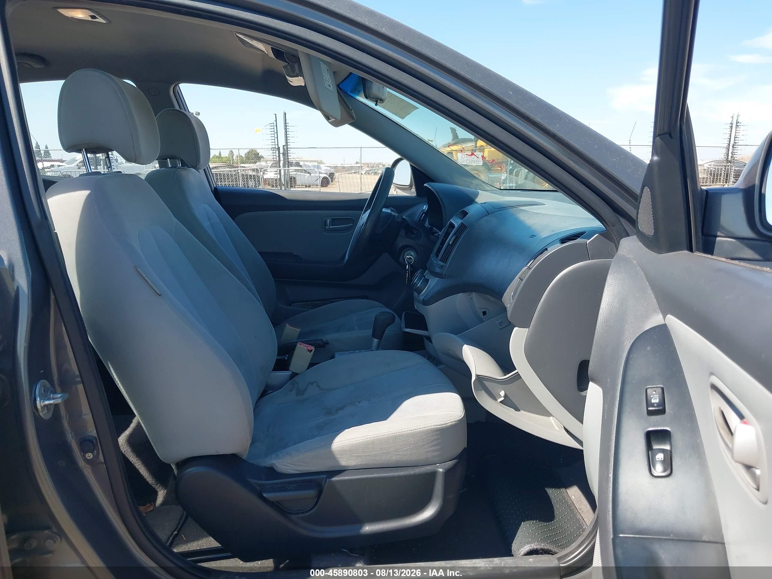 2009 Hyundai Elantra Gls Gray vin: KMHDU46D59U749918