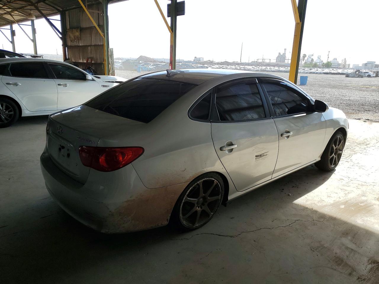 2009 Hyundai Elantra Gls Silver vin: KMHDU46D59U800317