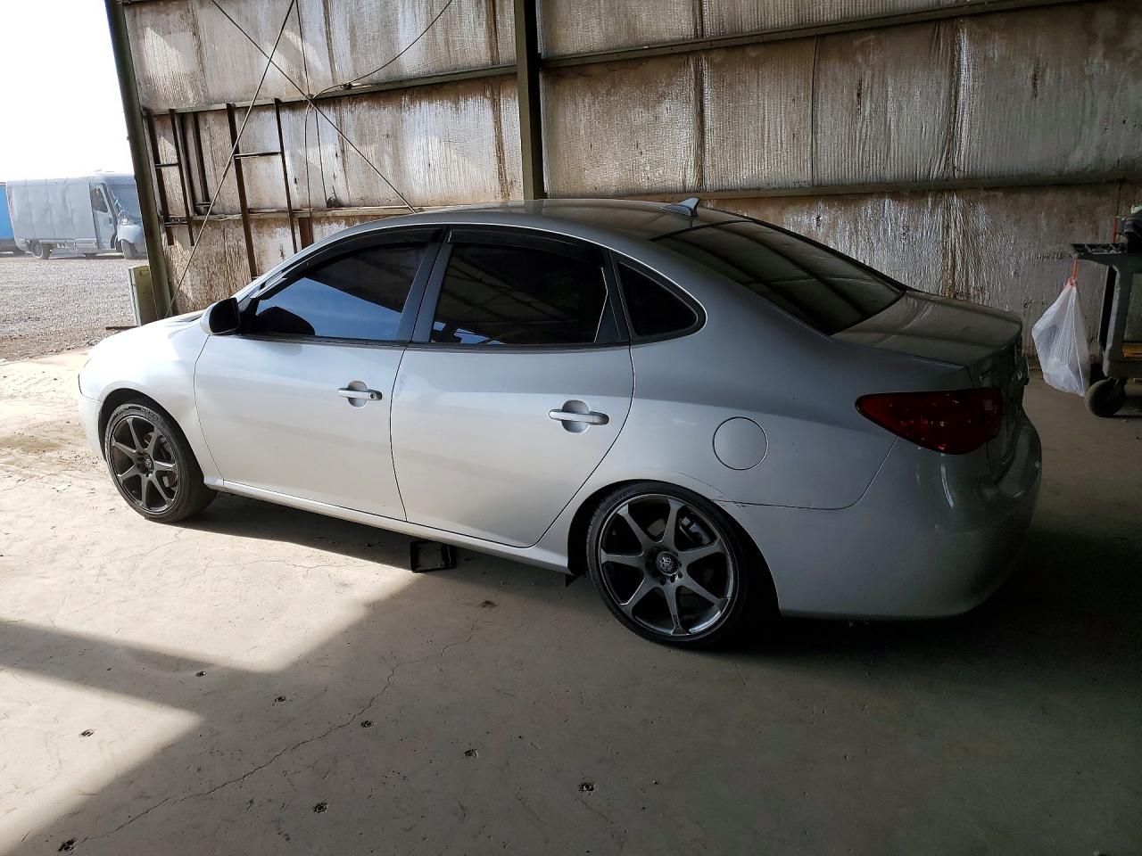 2009 Hyundai Elantra Gls Silver vin: KMHDU46D59U800317