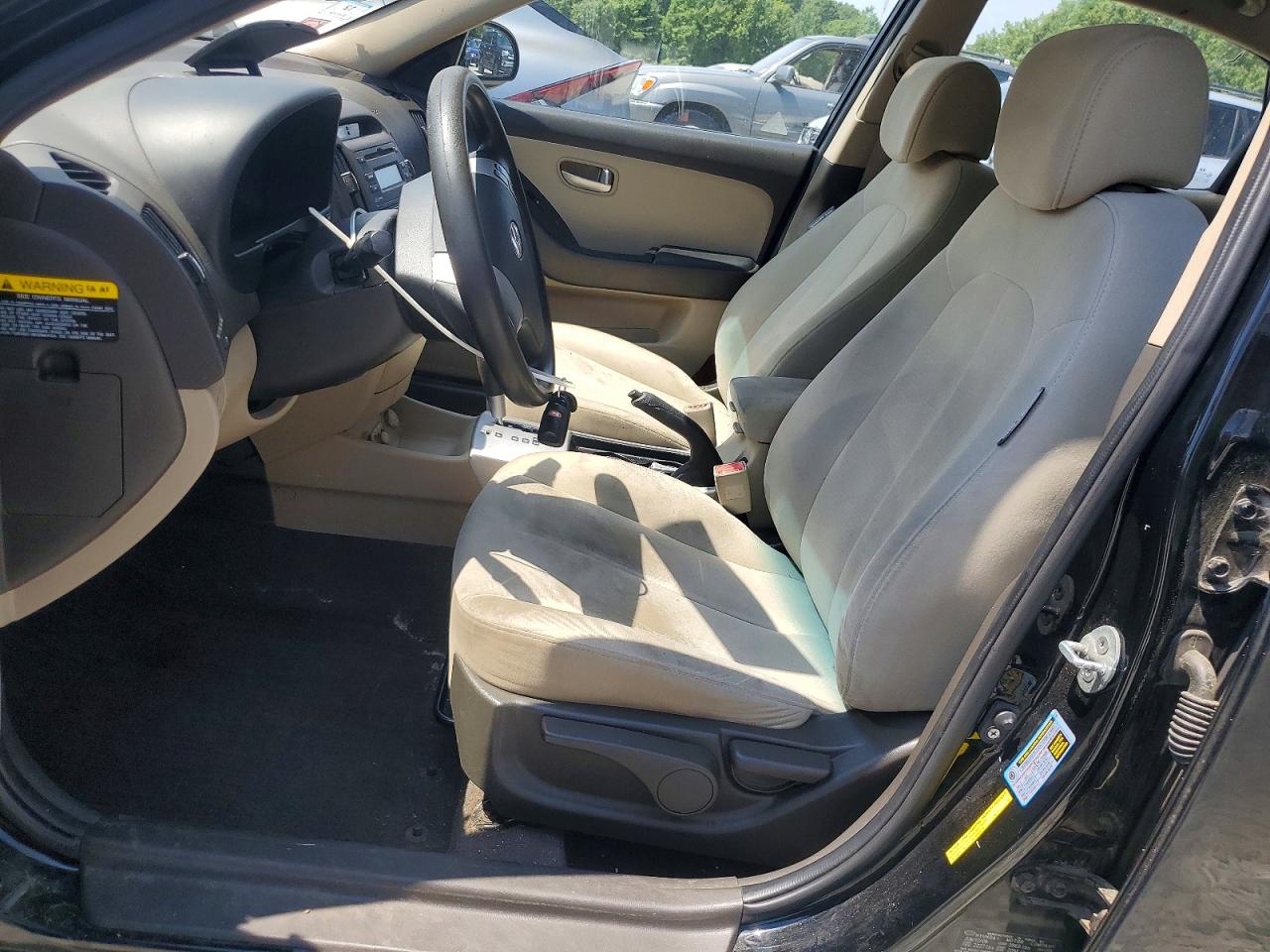2009 Hyundai Elantra Gls Black vin: KMHDU46D59U806151