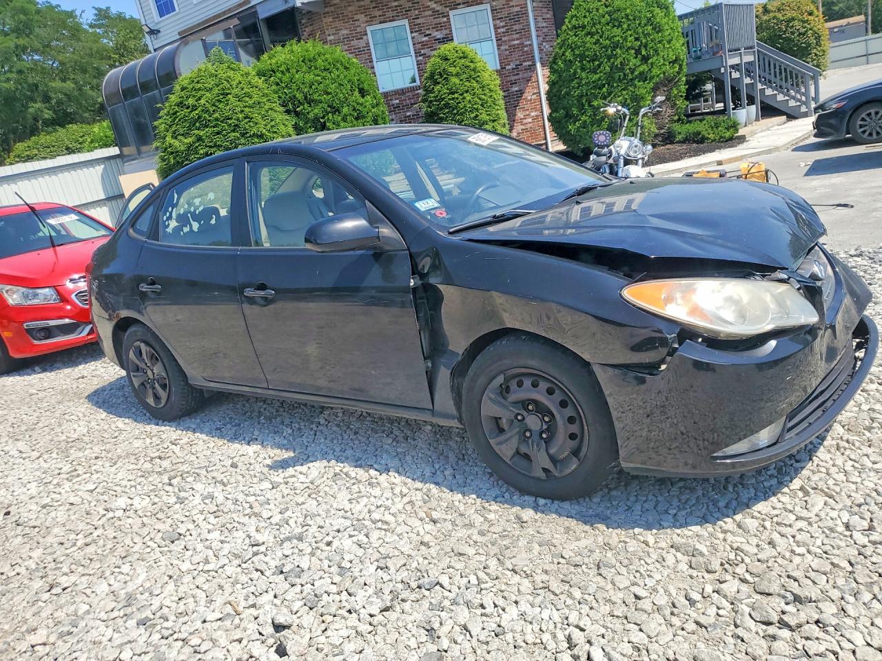 2009 Hyundai Elantra Gls Black vin: KMHDU46D59U806151