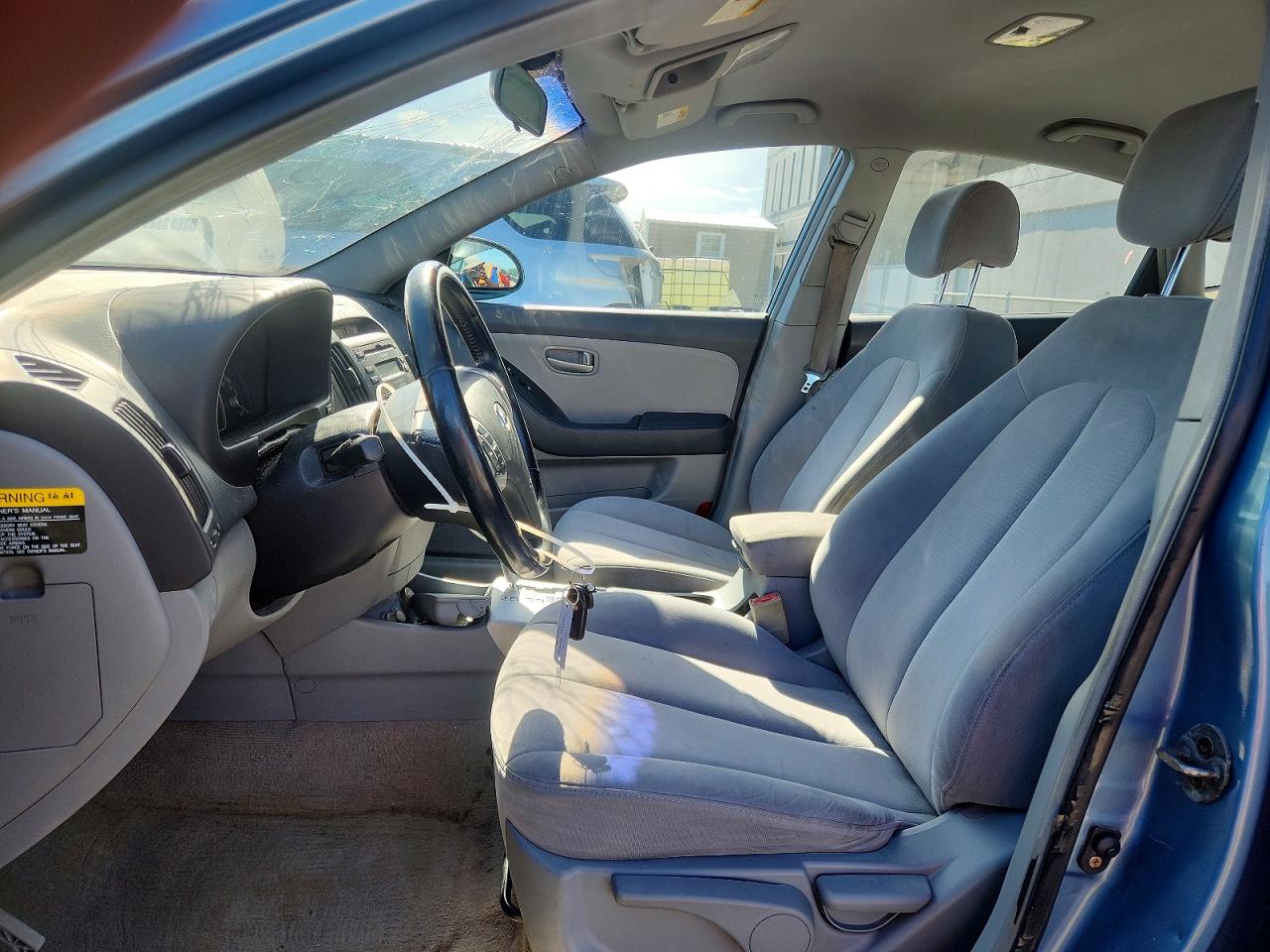 2007 Hyundai Elantra Gls Turquoise vin: KMHDU46D67U072567