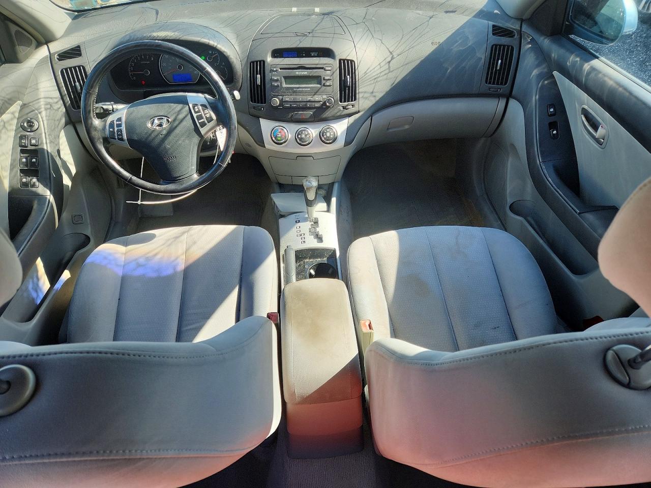 2007 Hyundai Elantra Gls Turquoise vin: KMHDU46D67U072567