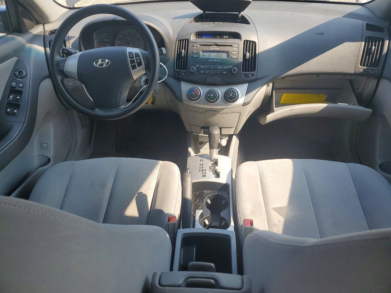 2007 Hyundai Elantra Gls Gray vin: KMHDU46D67U097808
