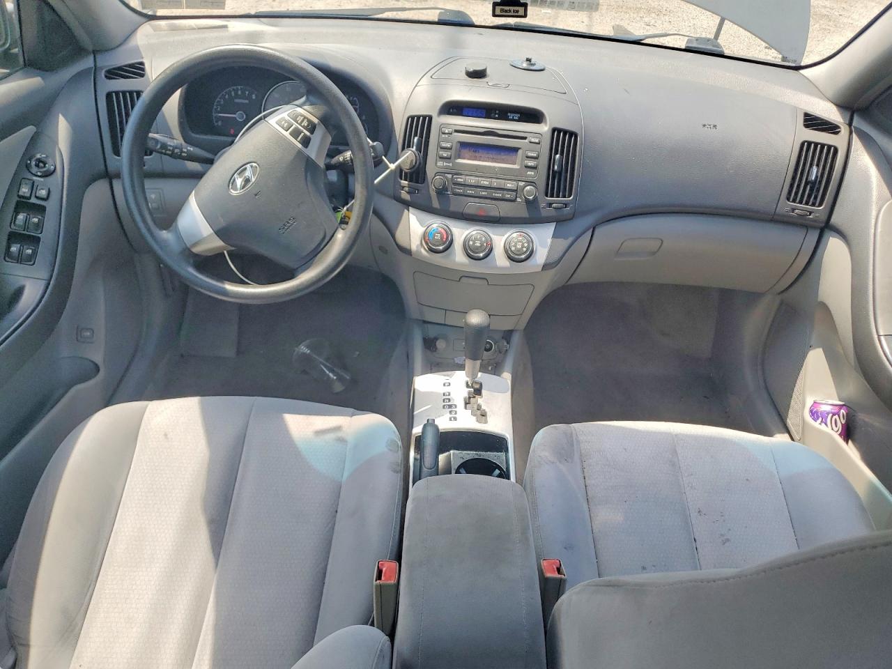 2007 Hyundai Elantra Gls Gray vin: KMHDU46D67U157652