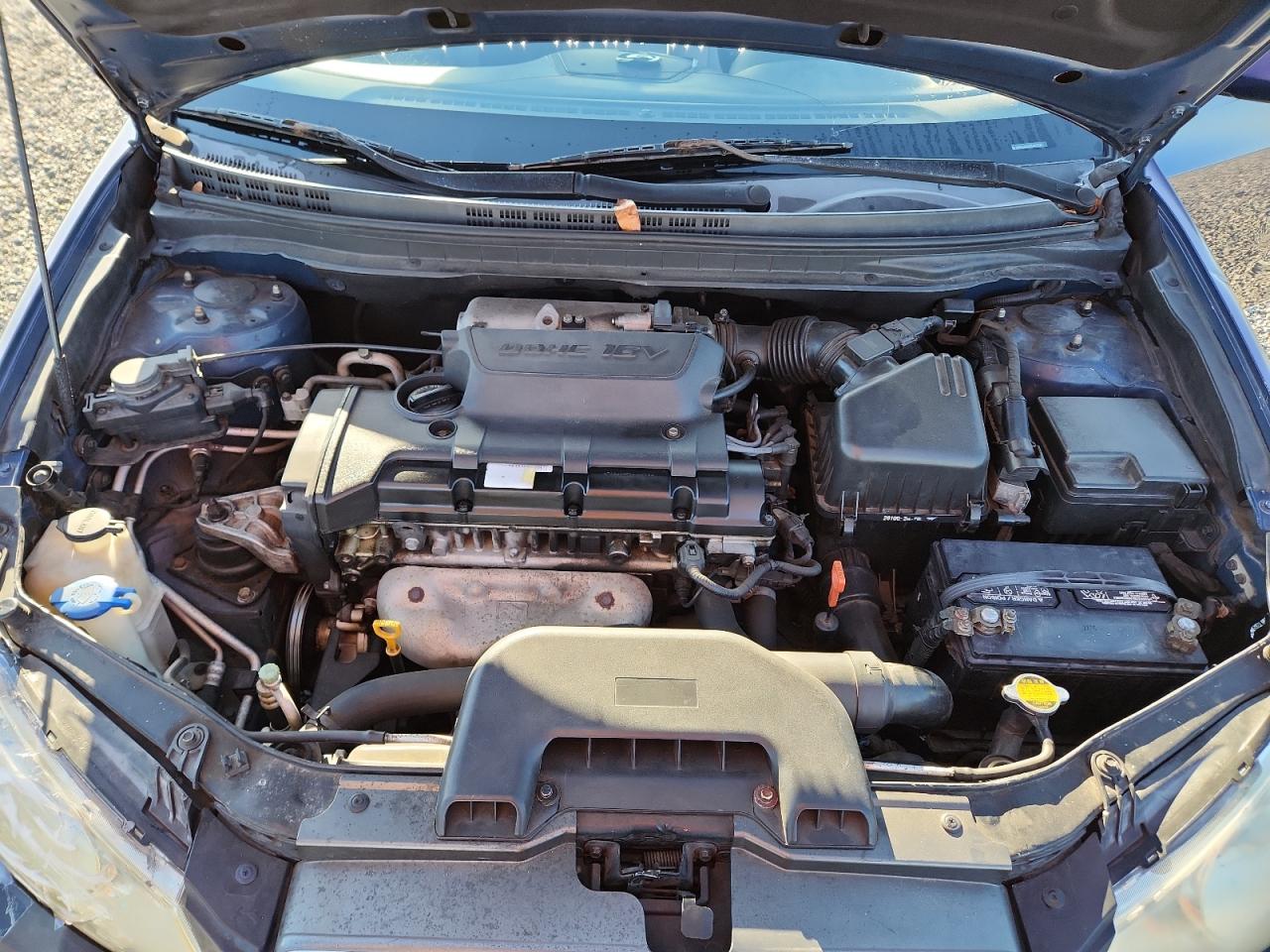 2008 Hyundai Elantra Gls Синий vin: KMHDU46D68U457595