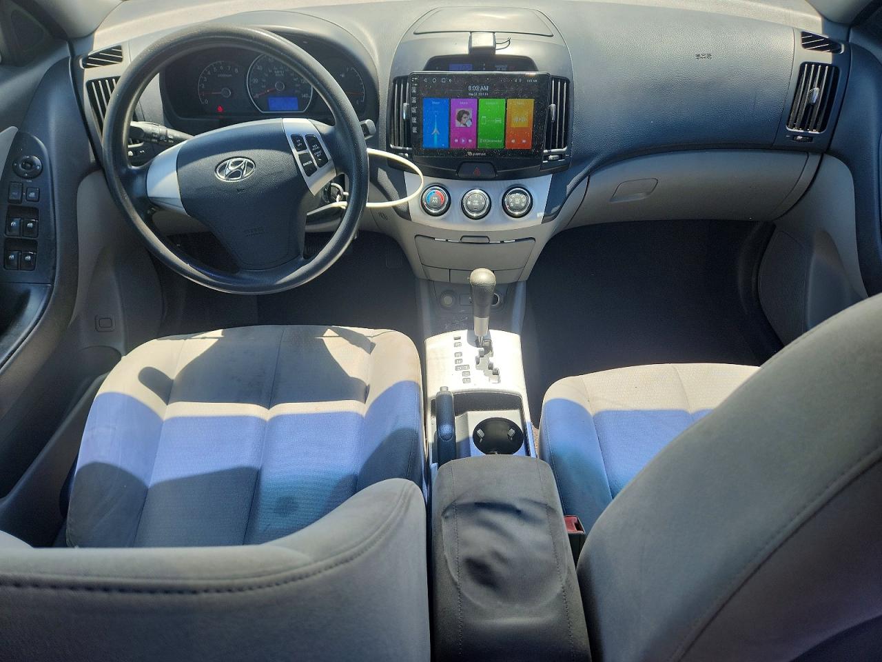 2008 Hyundai Elantra Gls Silver vin: KMHDU46D68U494680