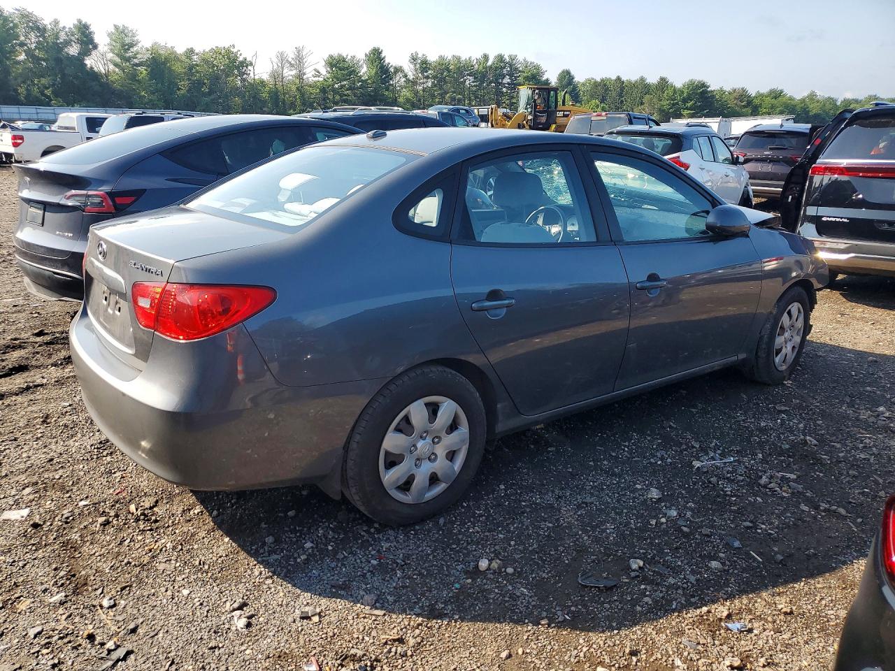 2008 Hyundai Elantra Gls Серый vin: KMHDU46D68U499961