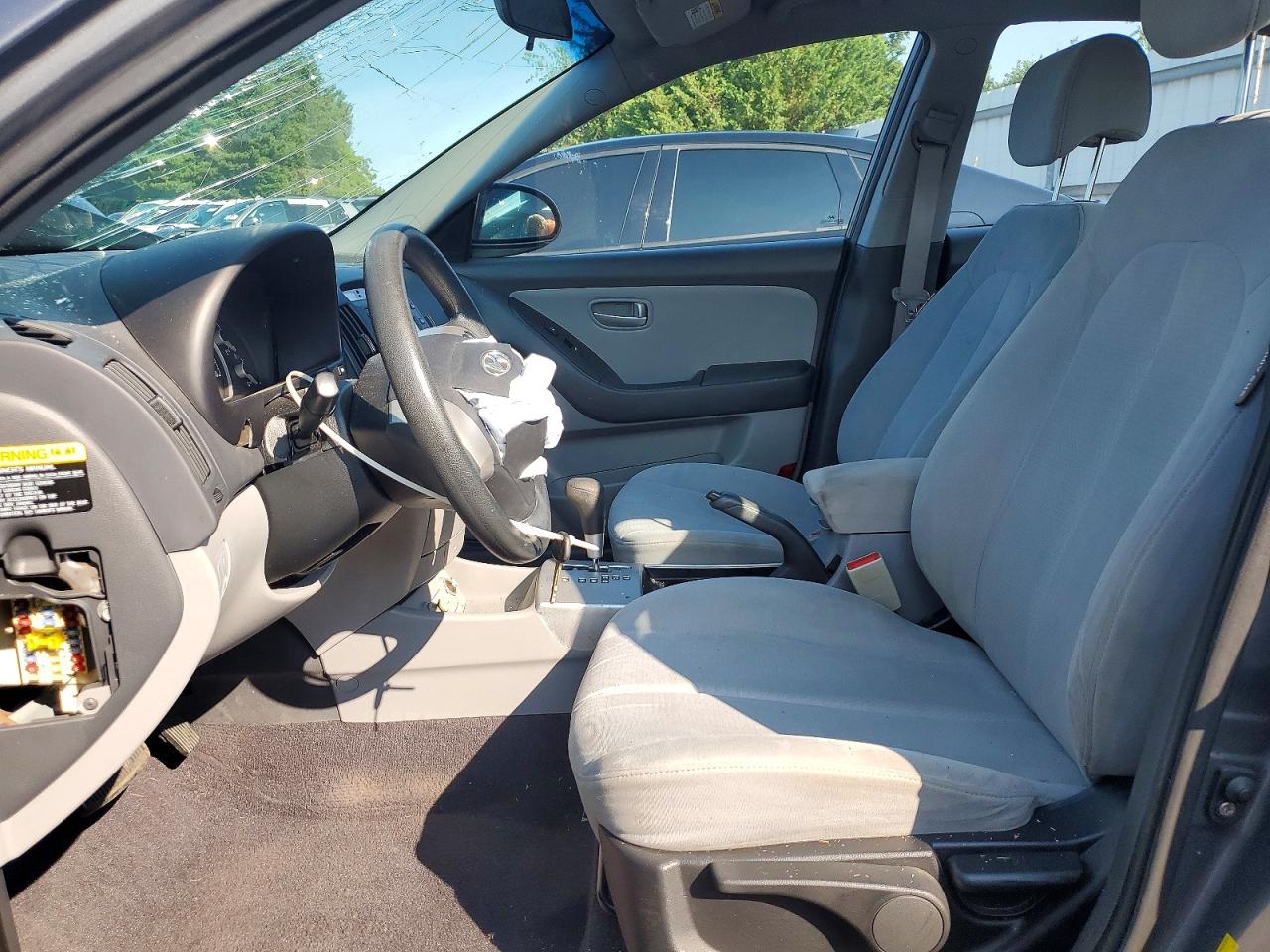 2008 Hyundai Elantra Gls Серый vin: KMHDU46D68U499961