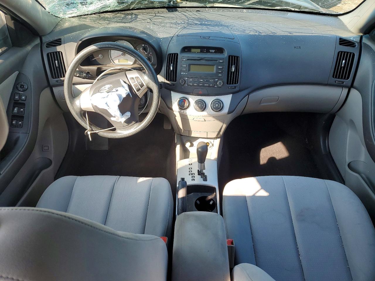2008 Hyundai Elantra Gls Серый vin: KMHDU46D68U499961