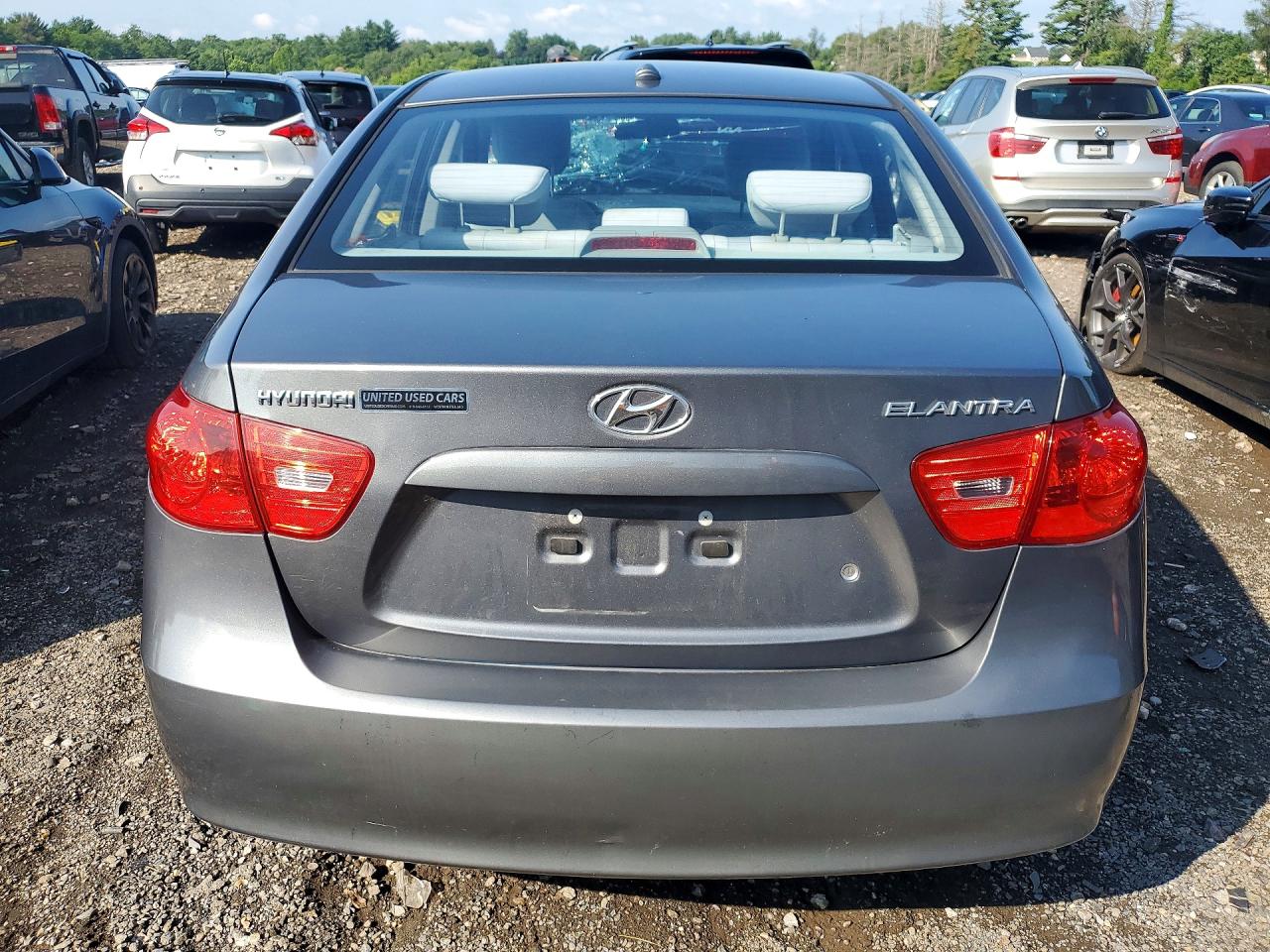 2008 Hyundai Elantra Gls Серый vin: KMHDU46D68U499961