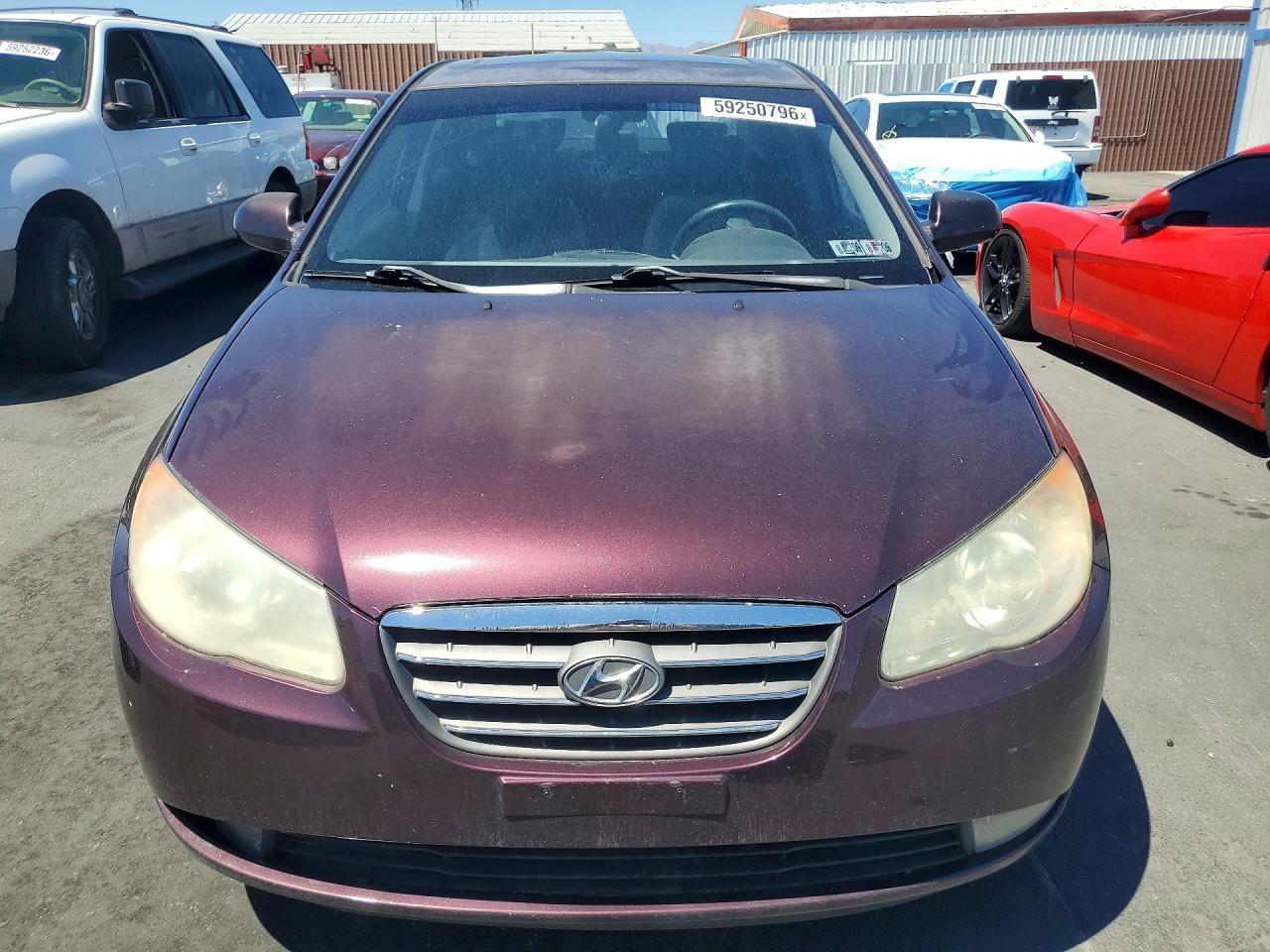2008 Hyundai Elantra Gls Purple vin: KMHDU46D68U540864