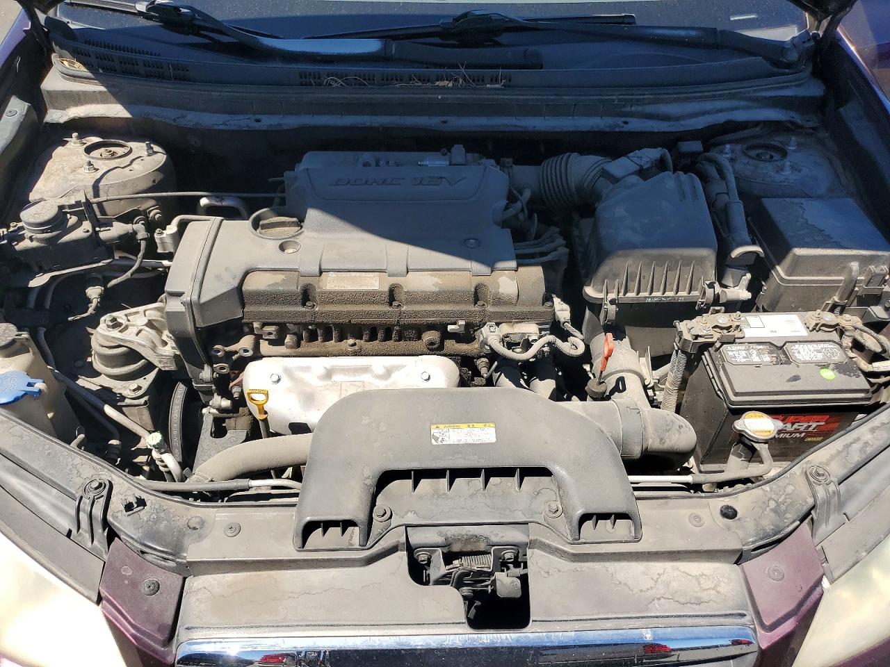 2008 Hyundai Elantra Gls Purple vin: KMHDU46D68U540864