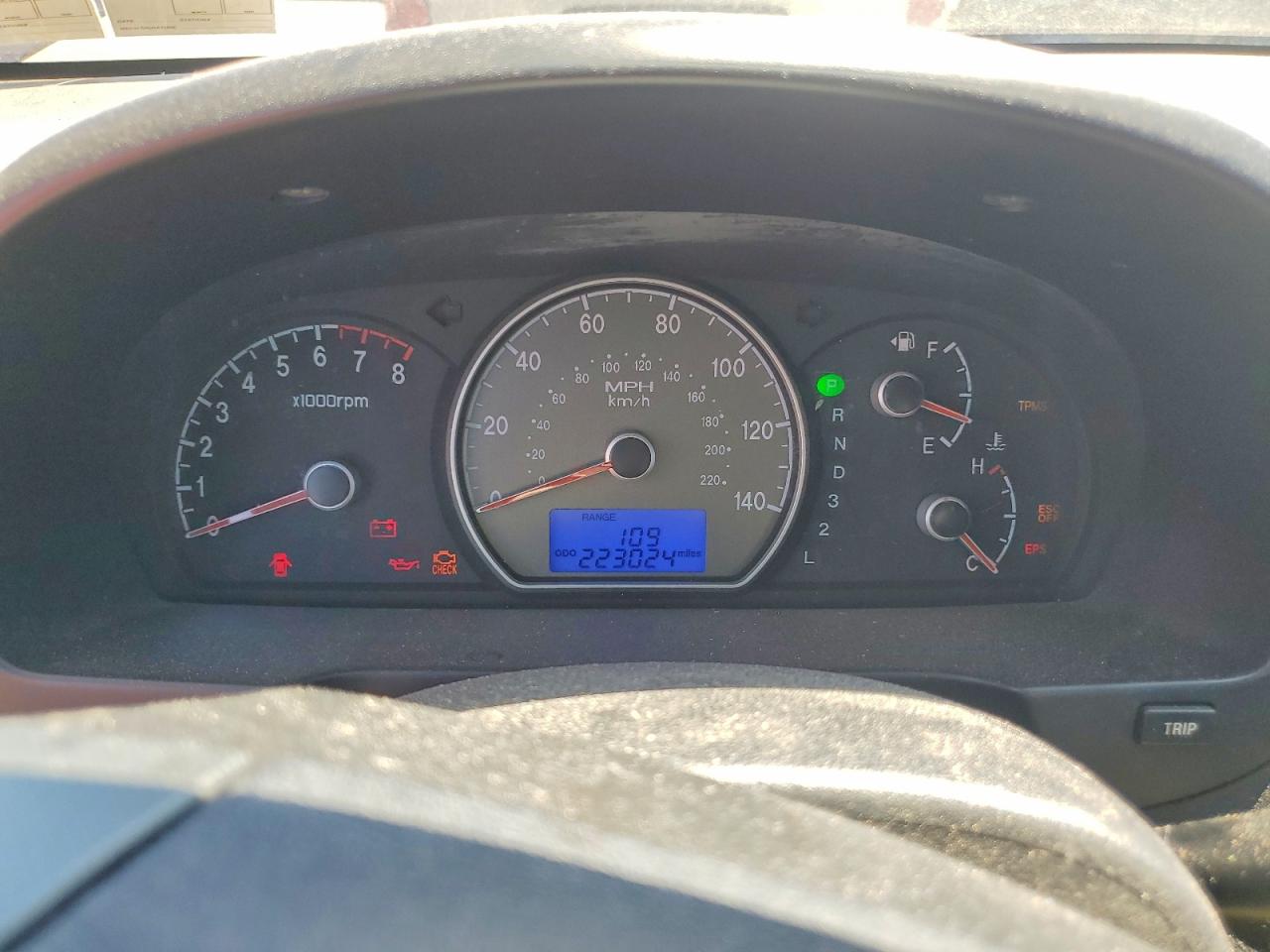 2008 Hyundai Elantra Gls Purple vin: KMHDU46D68U540864