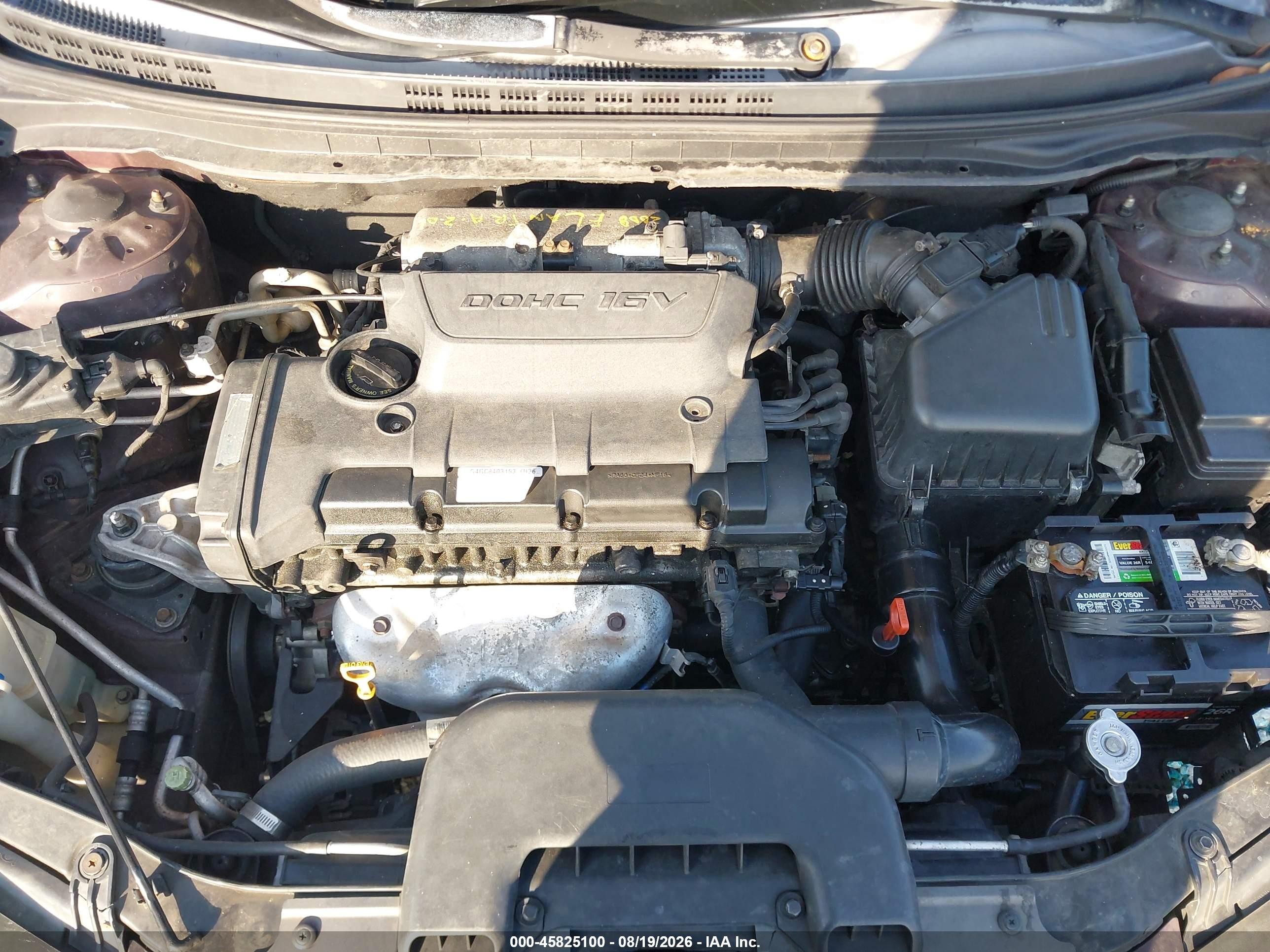 2008 Hyundai Elantra Gls/se Burgundy vin: KMHDU46D68U543344