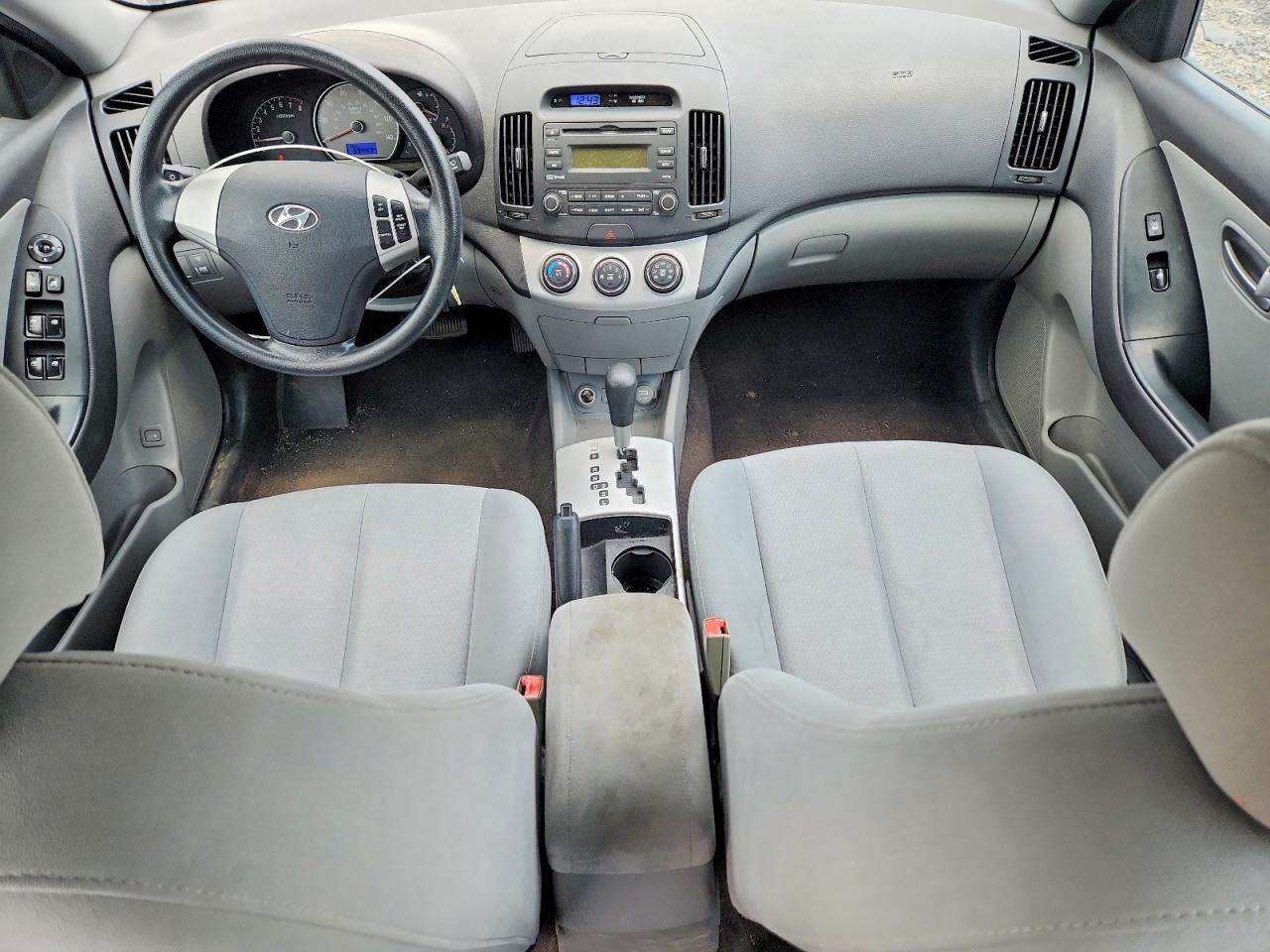 2008 Hyundai Elantra Gls Gray vin: KMHDU46D68U555543
