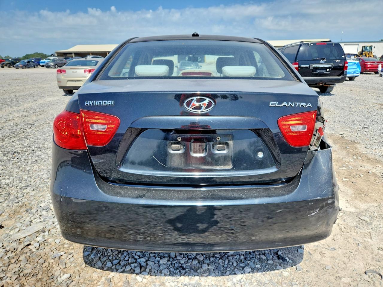 2009 Hyundai Elantra Gls Black vin: KMHDU46D69U598622