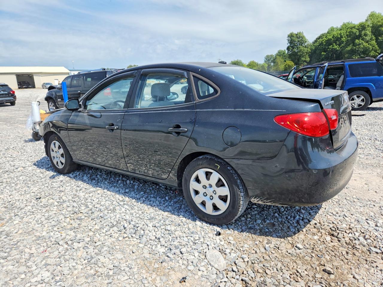 2009 Hyundai Elantra Gls Black vin: KMHDU46D69U598622