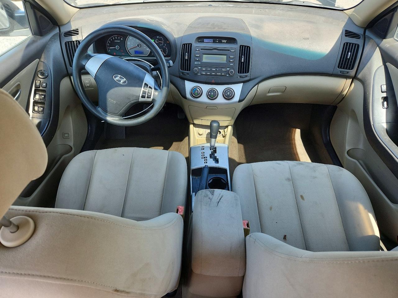 2009 Hyundai Elantra Gls Black vin: KMHDU46D69U598622