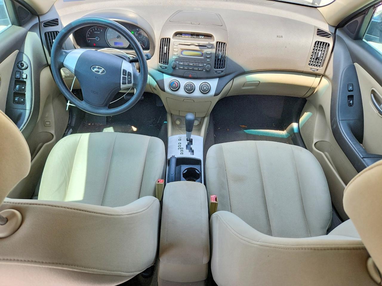 2009 Hyundai Elantra Gls Black vin: KMHDU46D69U615077
