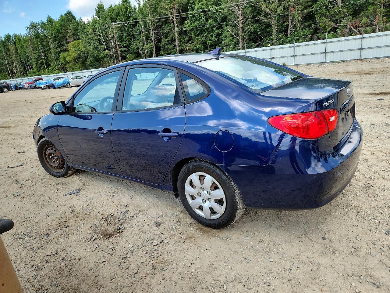 2009 Hyundai Elantra Gls Blue vin: KMHDU46D69U669740