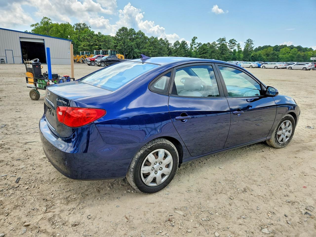 2009 Hyundai Elantra Gls Blue vin: KMHDU46D69U669740