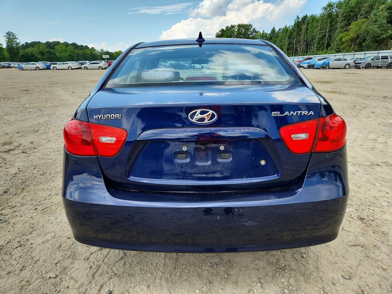 2009 Hyundai Elantra Gls Blue vin: KMHDU46D69U669740