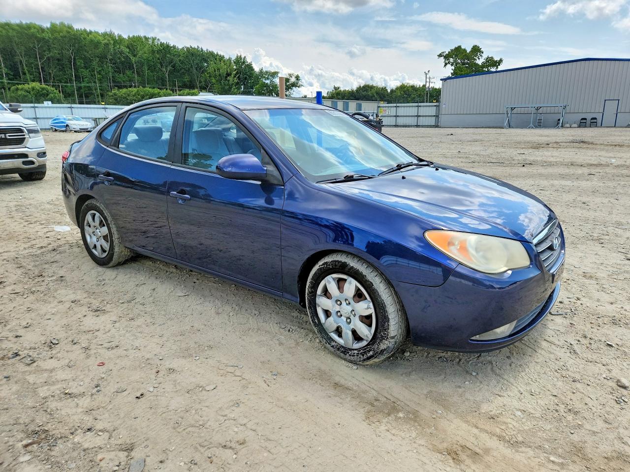 2009 Hyundai Elantra Gls Blue vin: KMHDU46D69U669740