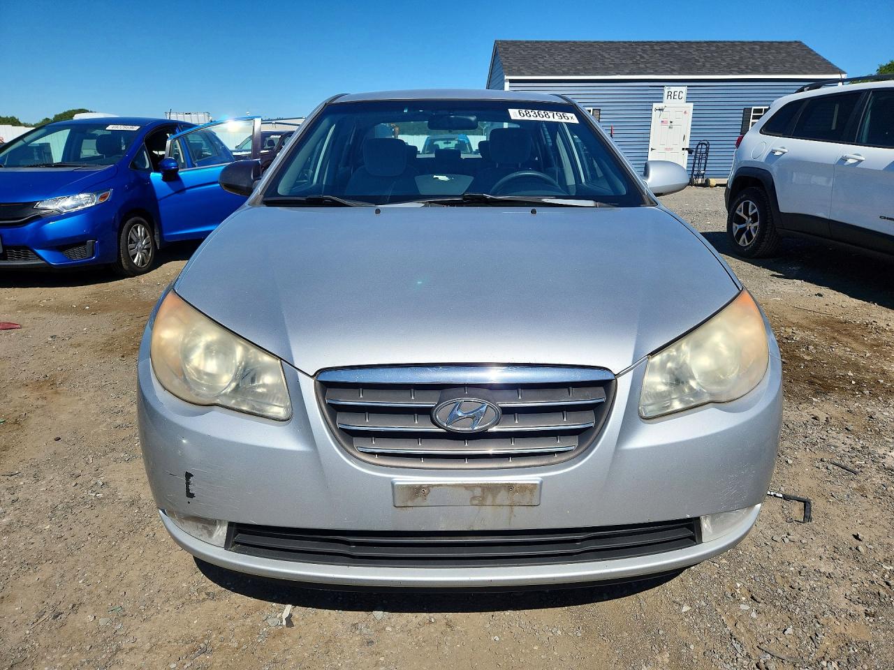 2009 Hyundai Elantra Gls Silver vin: KMHDU46D69U691284