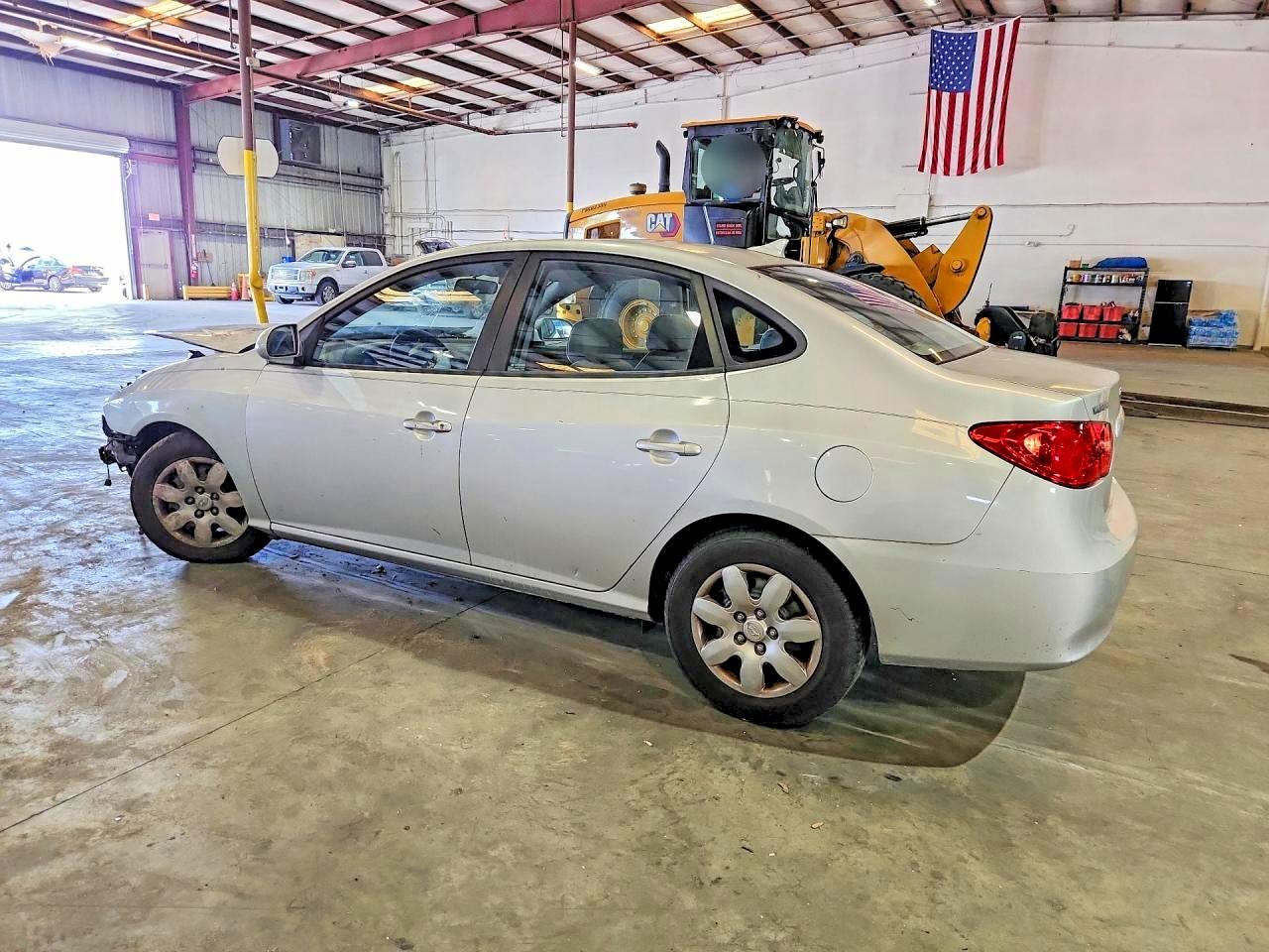 2009 Hyundai Elantra Gls Silver vin: KMHDU46D69U693262