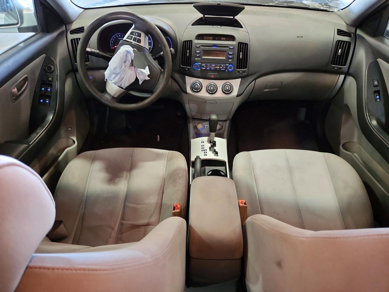 2009 Hyundai Elantra Gls Silver vin: KMHDU46D69U693262
