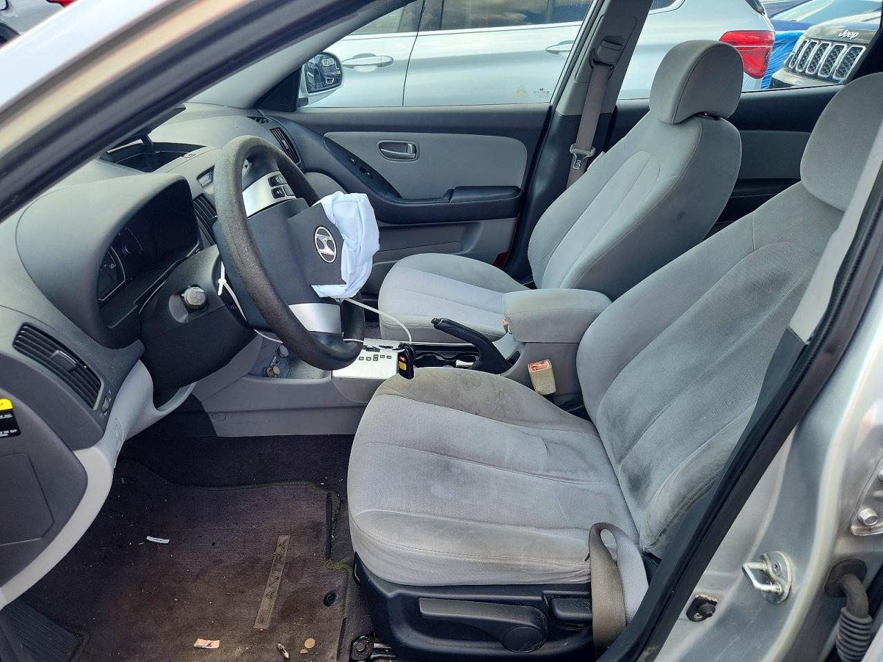2009 Hyundai Elantra Gls Silver vin: KMHDU46D69U693262