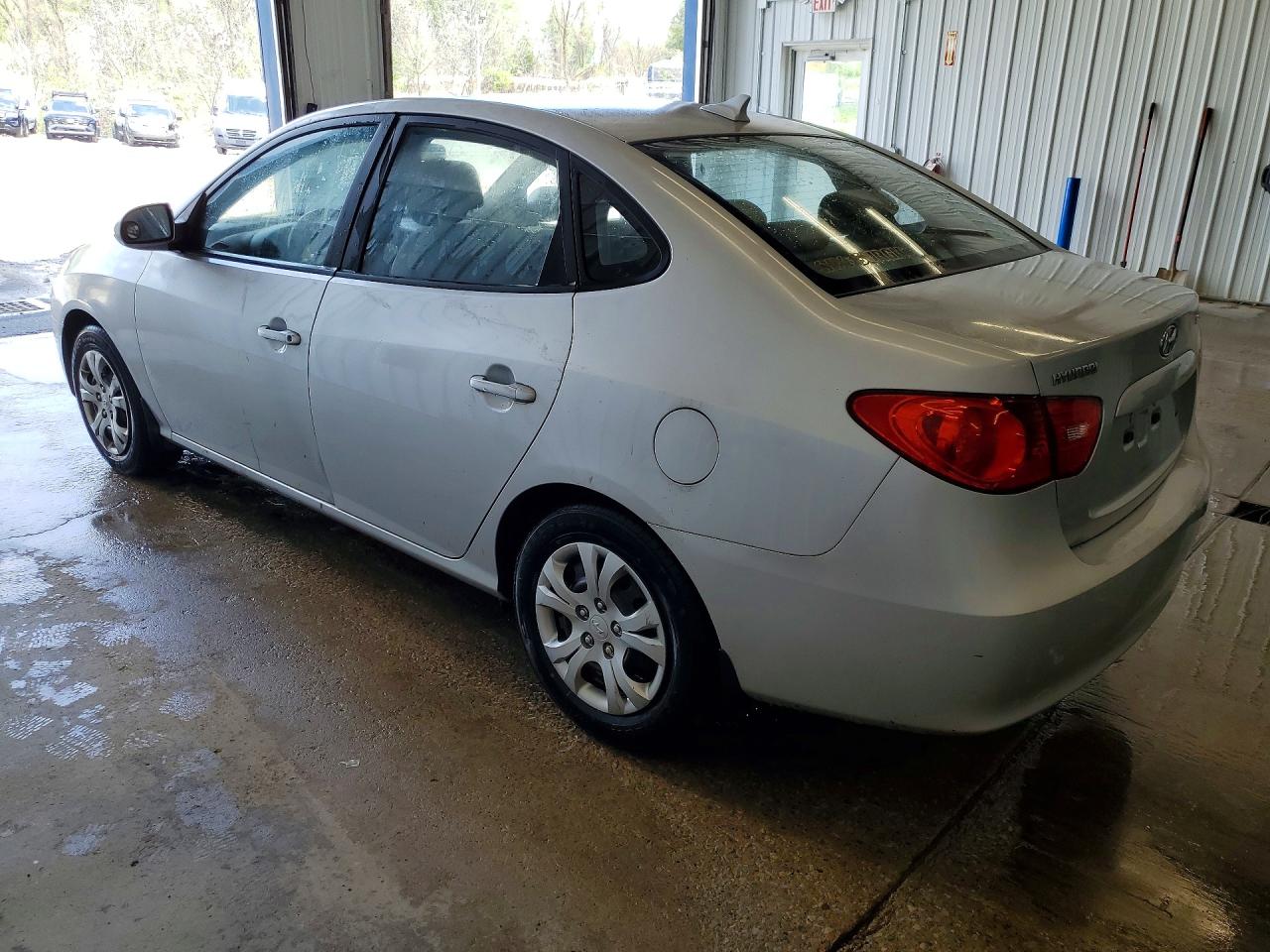 2009 Hyundai Elantra Gls Silver vin: KMHDU46D69U793314