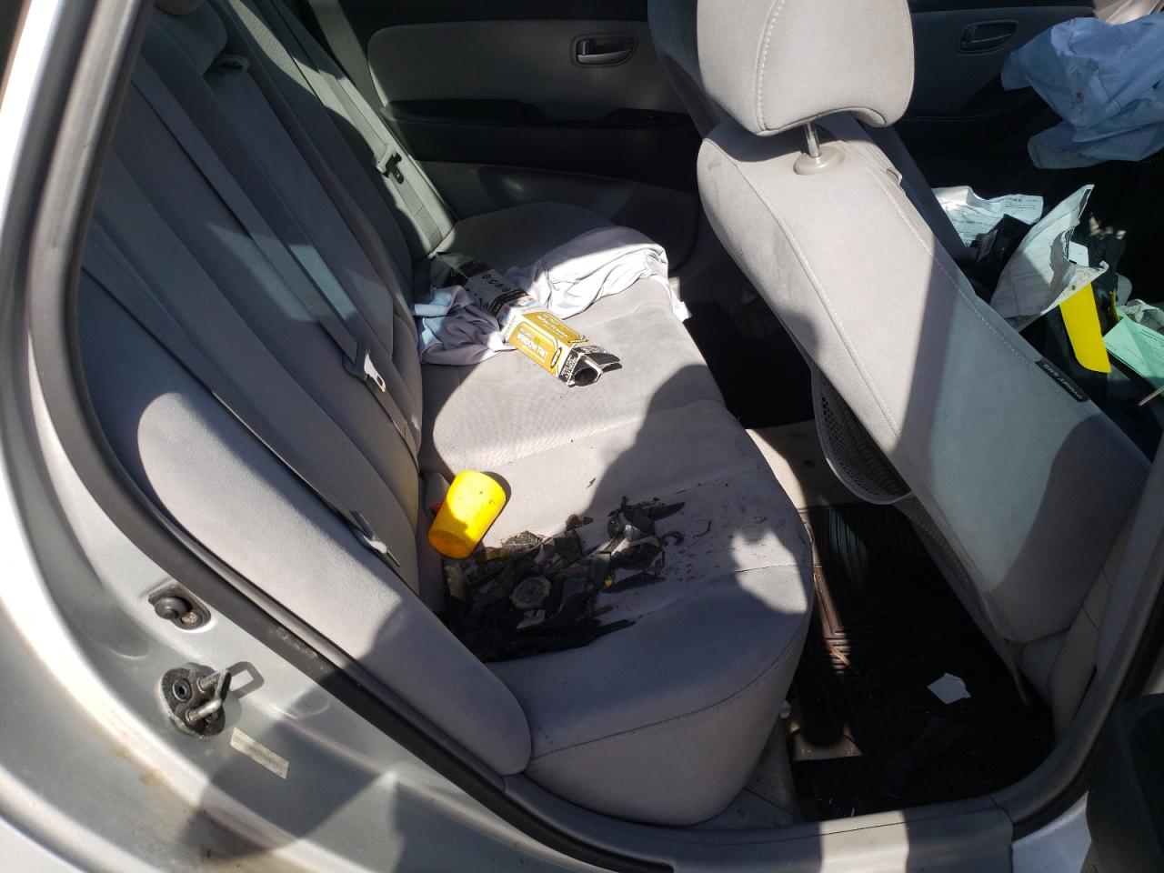 2007 Hyundai Elantra Gls Silver vin: KMHDU46D77U092942