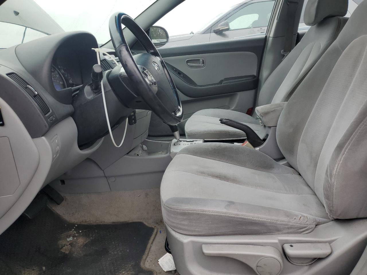 2007 Hyundai Elantra Gls Gray vin: KMHDU46D77U102403