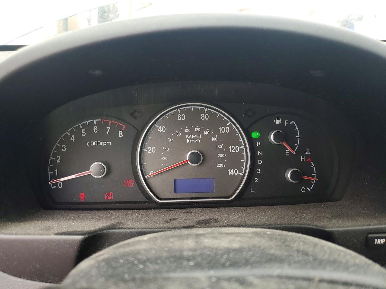 2007 Hyundai Elantra Gls Blue vin: KMHDU46D77U142383