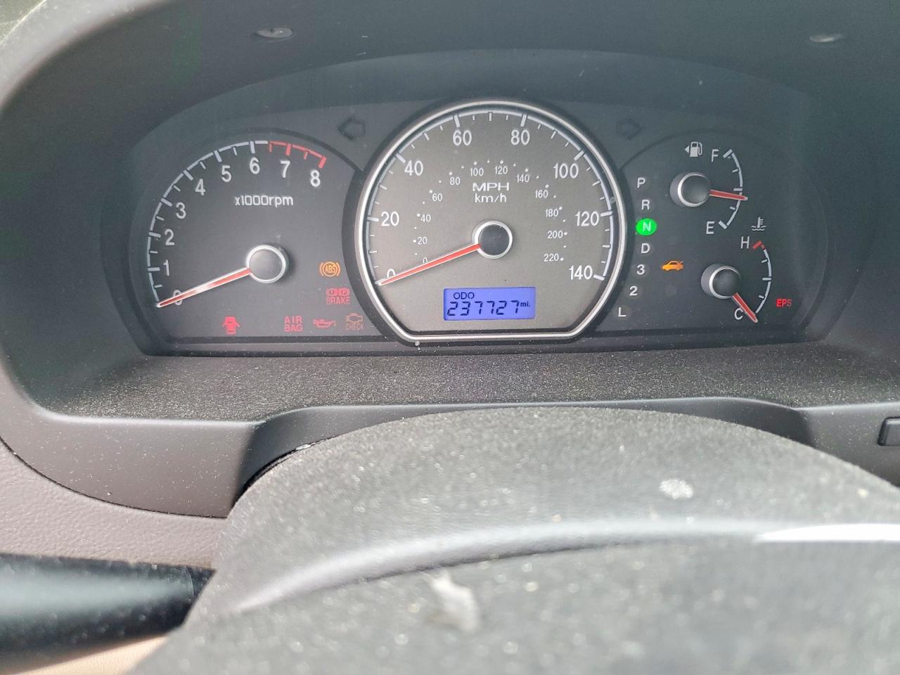 2007 Hyundai Elantra Tan vin: KMHDU46D77U195102