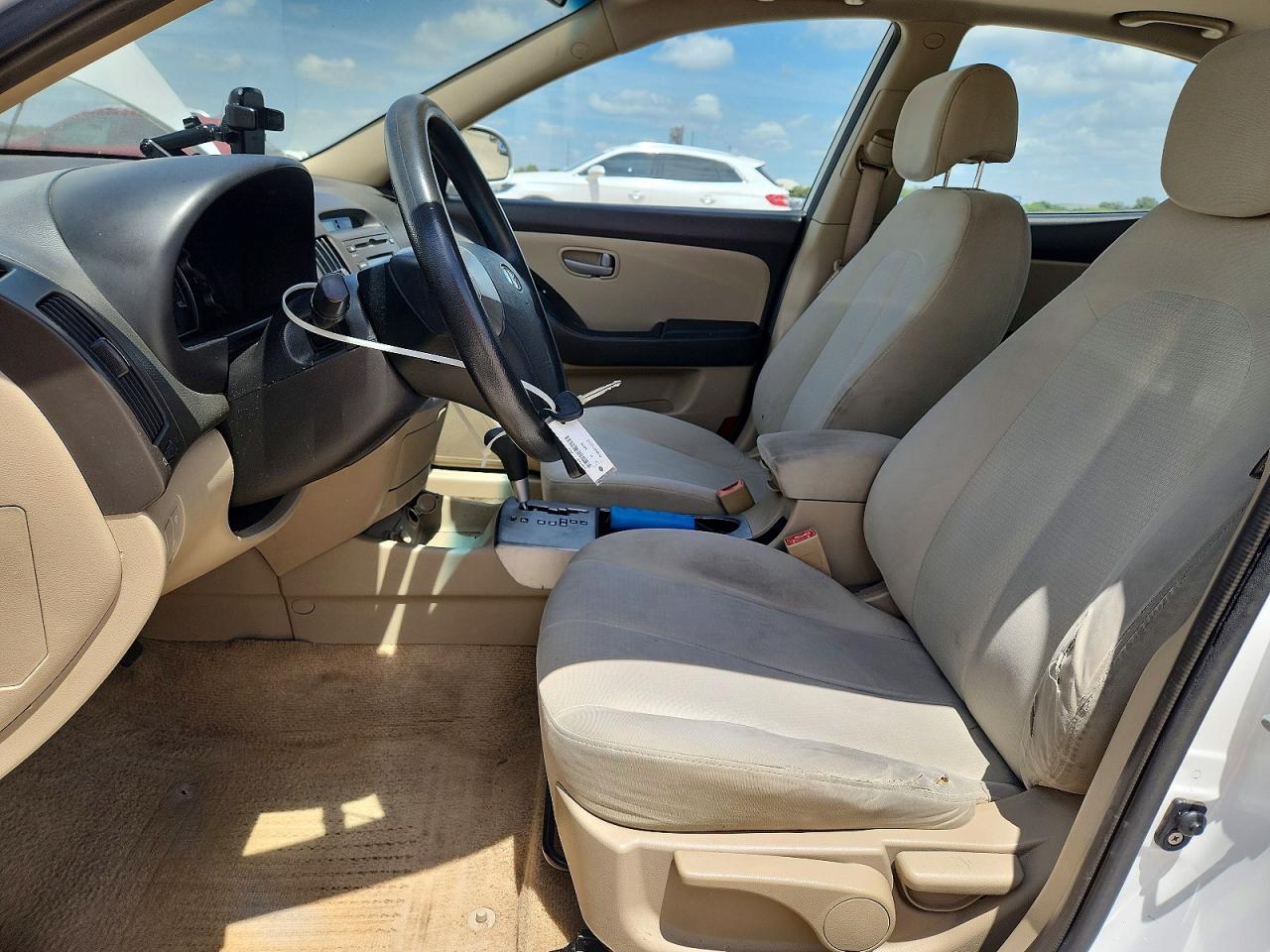 2007 Hyundai Elantra Gls Серебряный vin: KMHDU46D77U247327