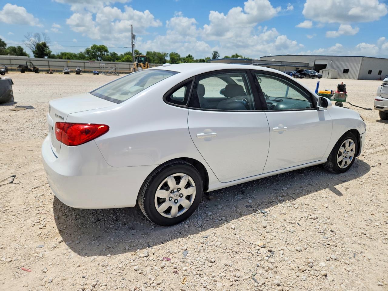 2007 Hyundai Elantra Gls Серебряный vin: KMHDU46D77U247327