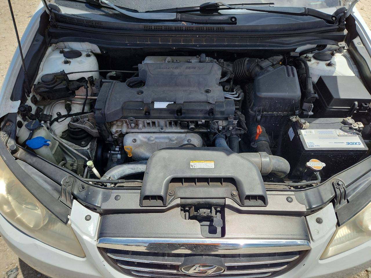 2007 Hyundai Elantra Gls Серебряный vin: KMHDU46D77U247327
