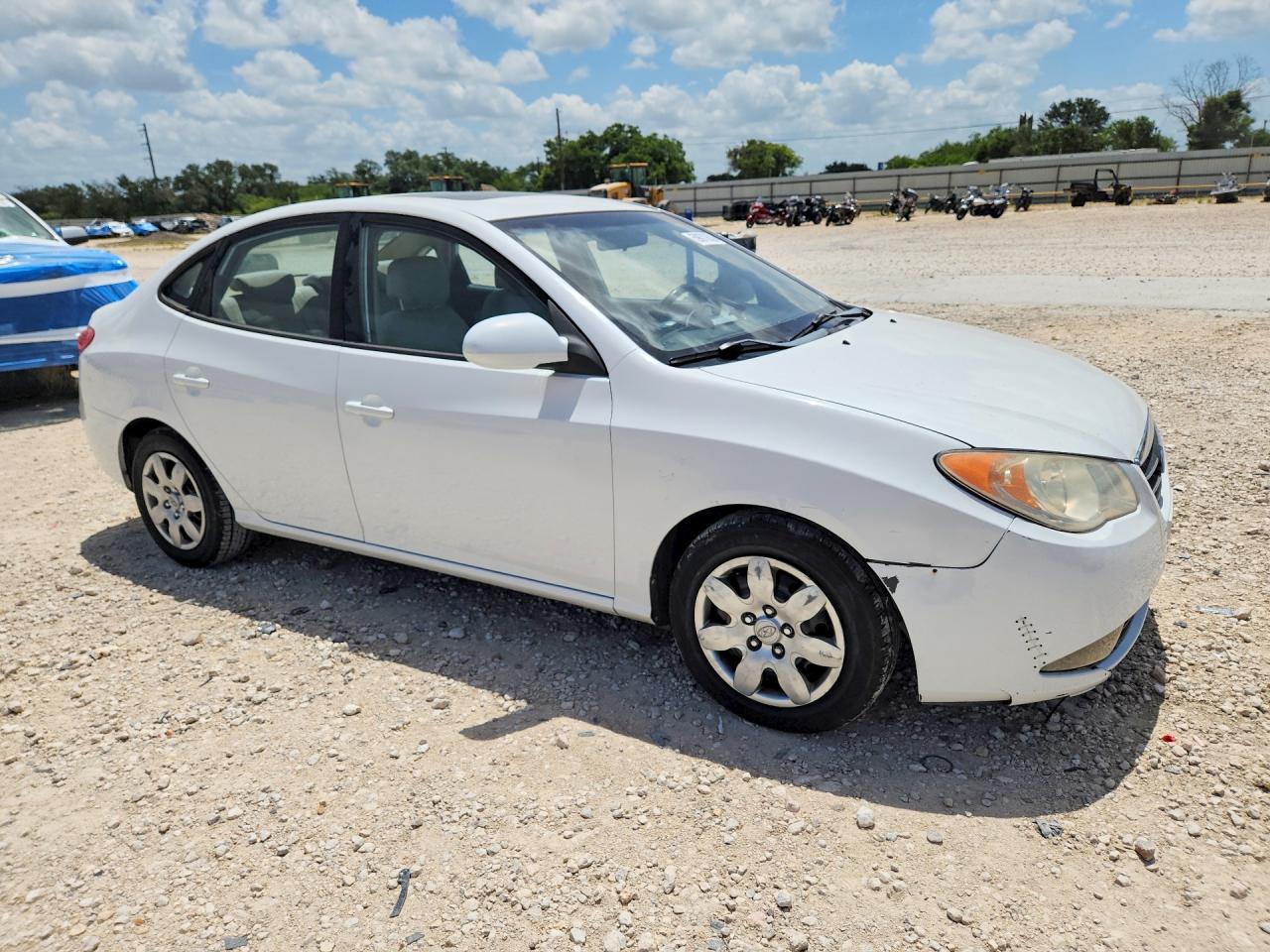 2007 Hyundai Elantra Gls Серебряный vin: KMHDU46D77U247327