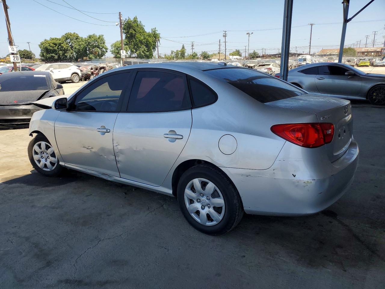 2008 Hyundai Elantra Gls Silver vin: KMHDU46D78U320570