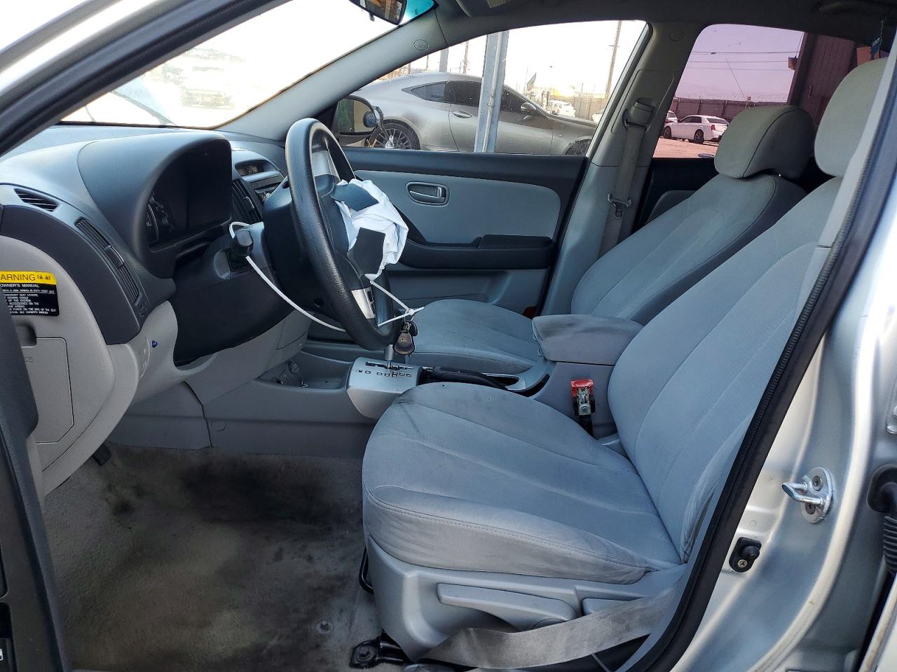 2008 Hyundai Elantra Gls Silver vin: KMHDU46D78U320570