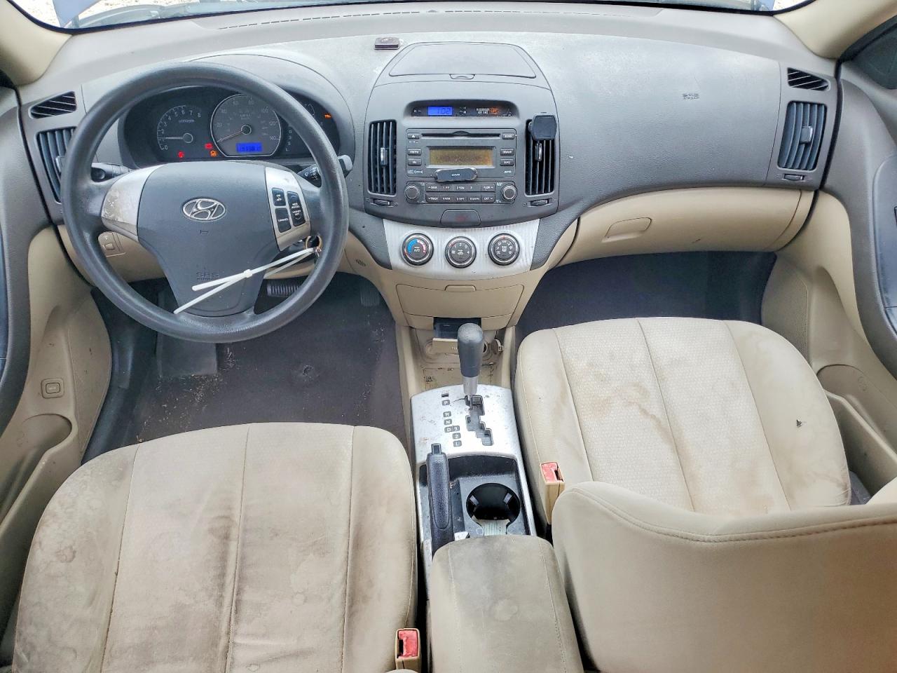 2008 Hyundai Elantra Gls Blue vin: KMHDU46D78U335604