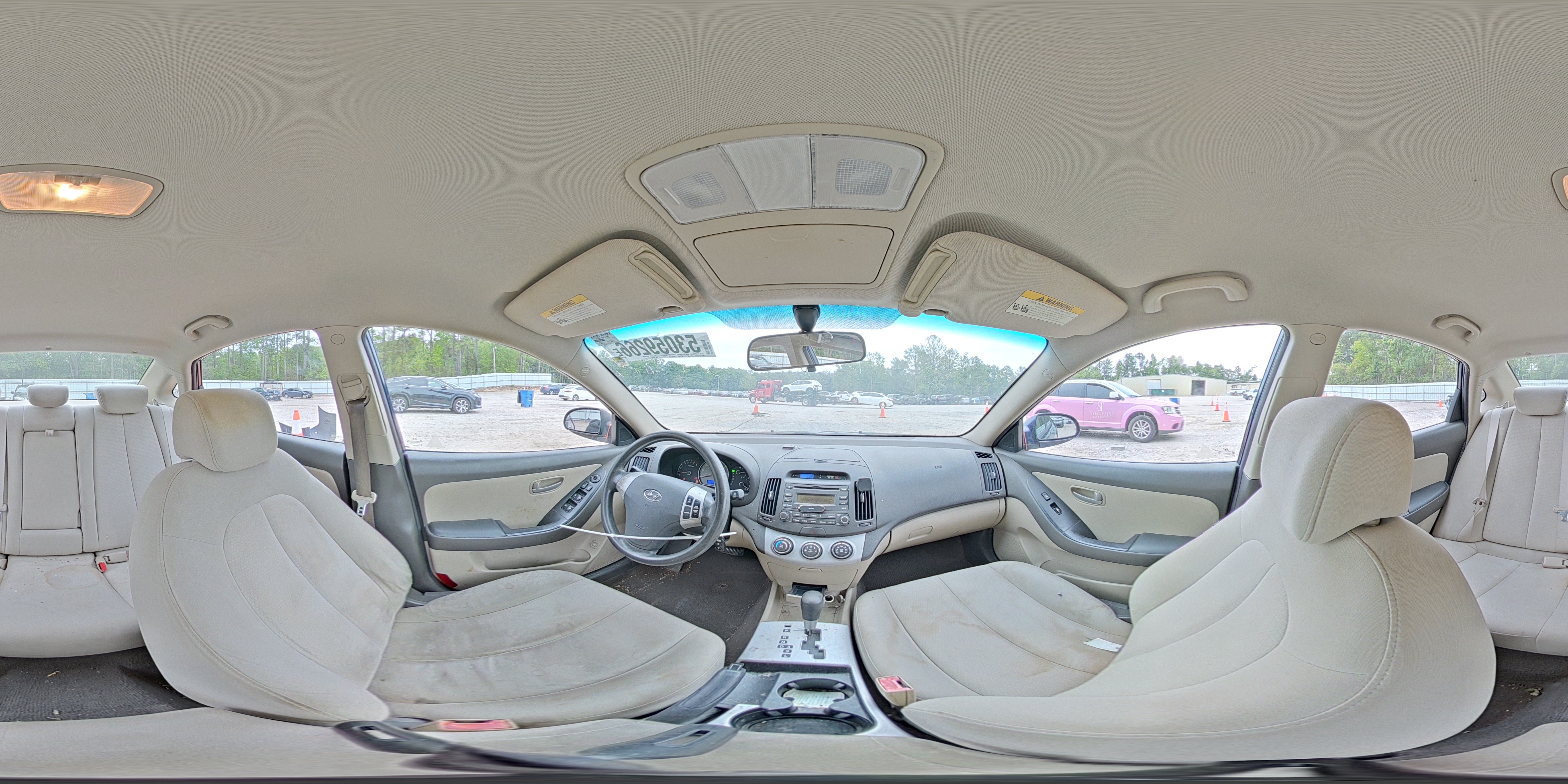 2008 Hyundai Elantra Gls Blue vin: KMHDU46D78U335604